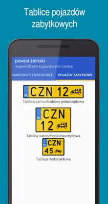 Tablice Rejestracyjne PL android App screenshot 0